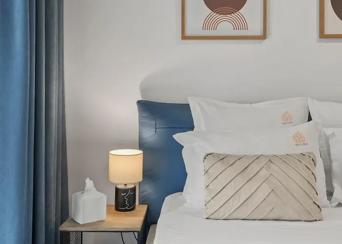 Apartment Mido Tres In New Building With Parking, Self Check-in And Security